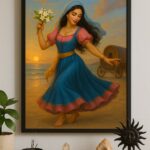 Quadro Decorativo Cigana Yasmin