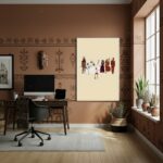 Quadro Decorativo Diversos Orixás - 70x50cm