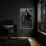 Quadro Decorativo Exu - Orixá da Comunicação - 70x50cm