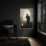Quadro Decorativo Exú Rei das Sete Encruzilhadas - 70x50cm