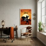 Quadro Decorativo Jetrua - Seu Boiadeiro! - 70x50cm