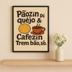 Quadro Decorativo Mineirês - Pão De Queijo