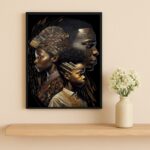Quadro Decorativo Pessoas Origem Africana