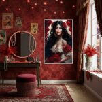 Quadro Decorativo Pomba Gira Entidade Espiritual - 70x50cm