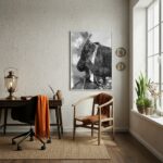 Quadro Decorativo Preto Velho - Entidade Espiritual -70x50cm
