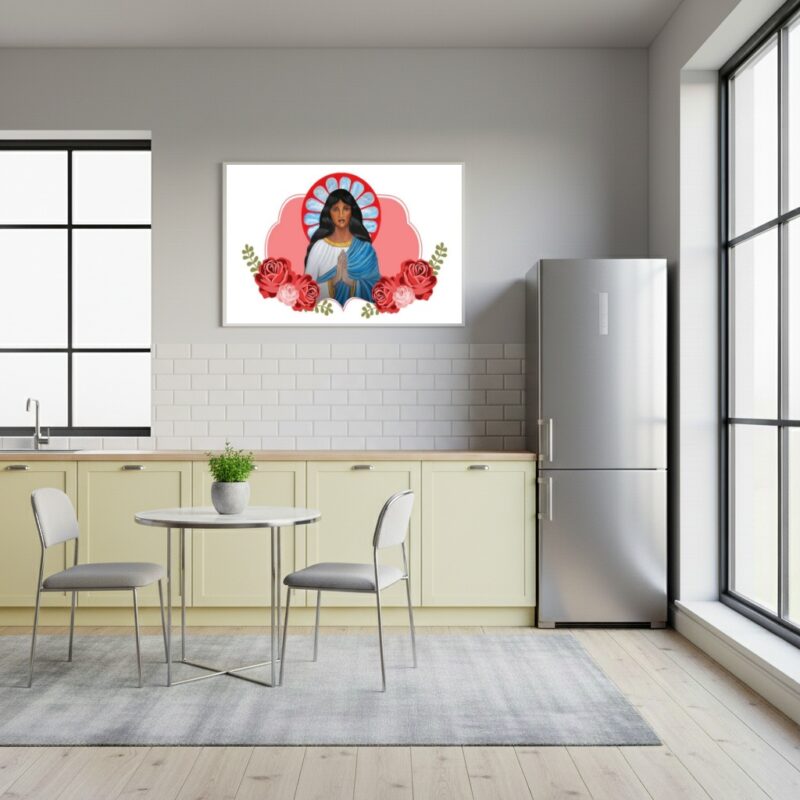 Quadro Decorativo Santa Sara Kali - 50x70cm