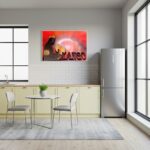 Quadro Decorativo Xangô - Orixá da Justiça - 50x70cm