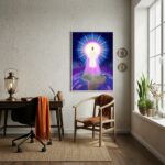 Quadro Saint Germain - Fraternidade Branca - 70x50cm