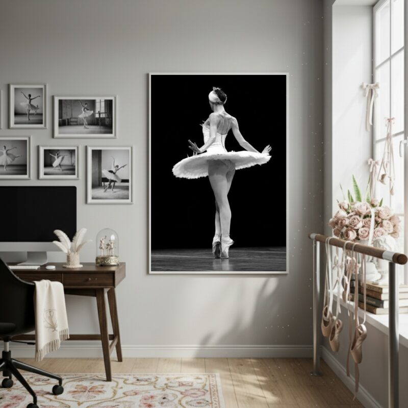 Quadro Decorativo A Bailarina-70x50cm