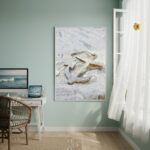 Quadro Decorativo Âncora Perdida - 70x50cm