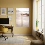 Quadro Decorativo Areia Da Praia - 70x50cm