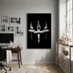 Quadro Decorativo As Bailarinas-70x50cm