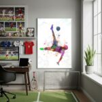 Quadro Decorativo Chute De Bicicleta-70x50cm