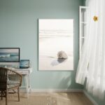 Quadro Decorativo Concha Marinha Caracol-70x50cm