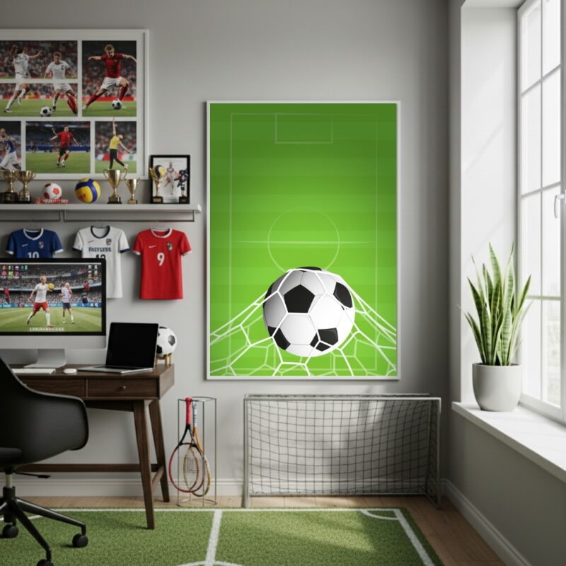 Quadro Decorativo É GOL!-70x50cm