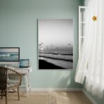 Quadro Decorativo Gaivotas Do Litoral-70x50cm