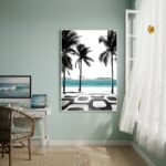 Quadro Decorativo Ipanema Rio De Janeiro-70x50cm