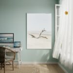 Quadro Decorativo Madeira Flutuante-70x50cm