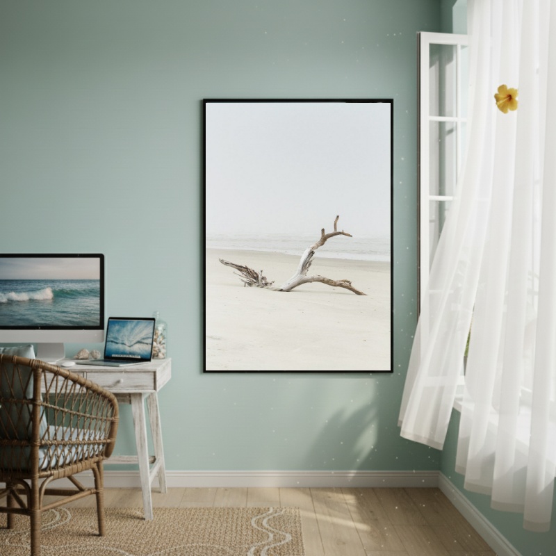 Quadro Decorativo Madeira Flutuante-70x50cm
