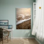 Quadro Decorativo O Mar De Perto-70x50cm