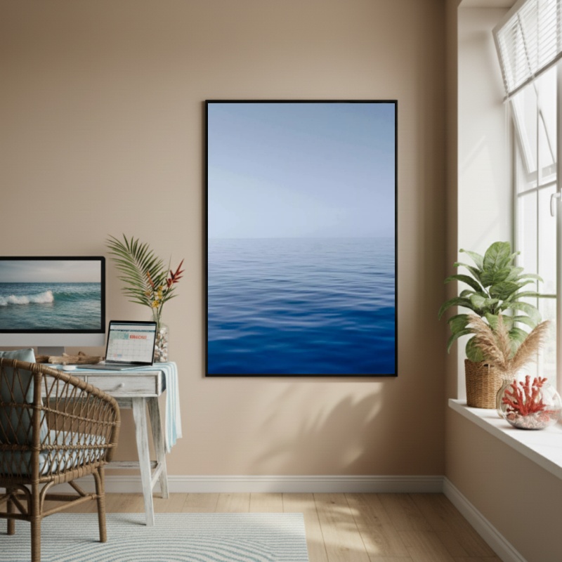 Quadro Decorativo Oceano Infinito-70x50cm