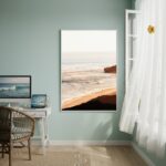 Quadro Decorativo Ondas Tranquilas-70x50cm