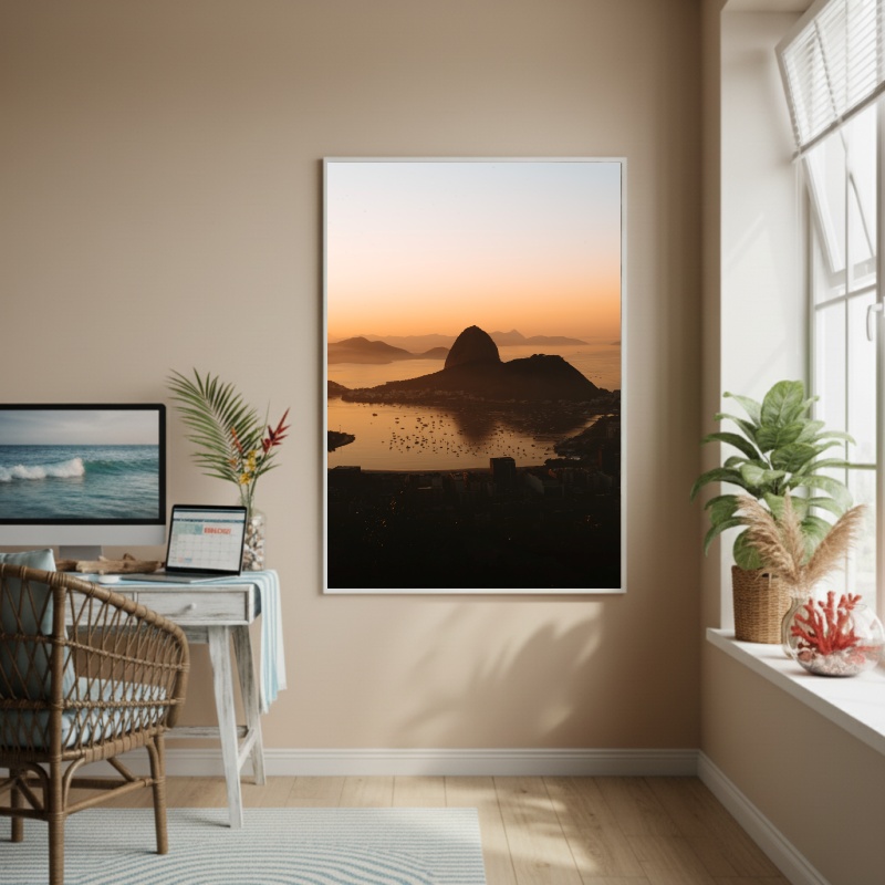 Quadro Decorativo Rio de Janeiro-70x50cm