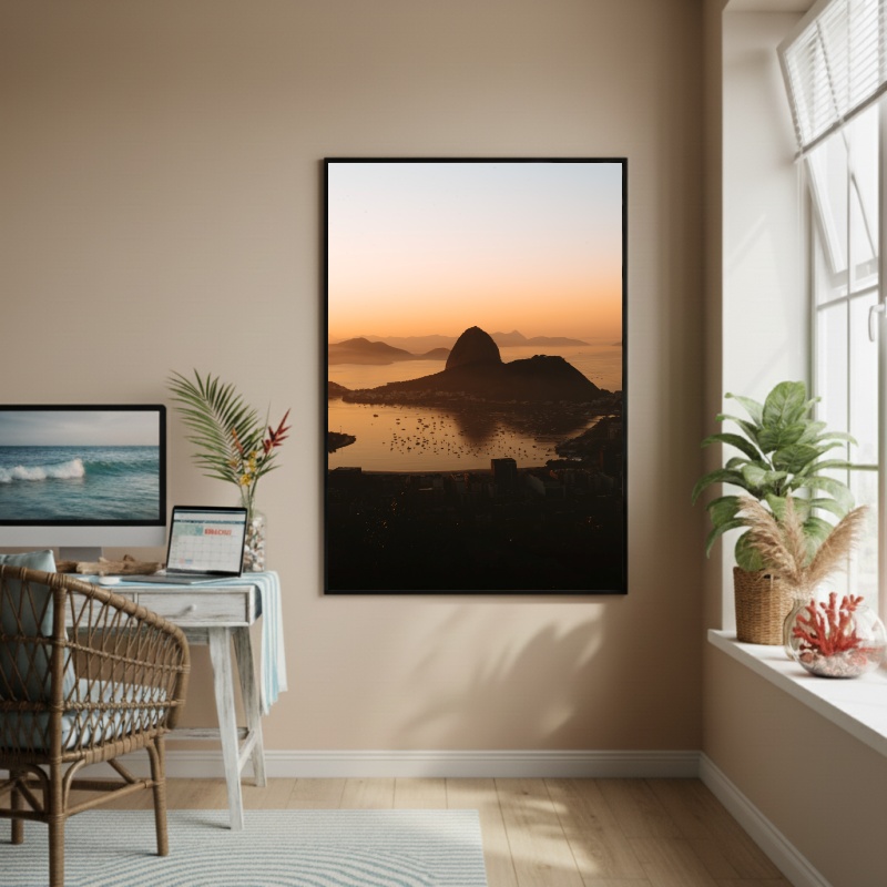 Quadro Decorativo Rio de Janeiro-70x50cm