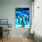 Quadro Decorativo Trabalho De Pescador-70x50cm