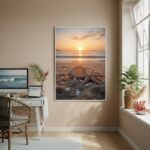 Quadro Decorativo Vida Na Praia-70x50cm
