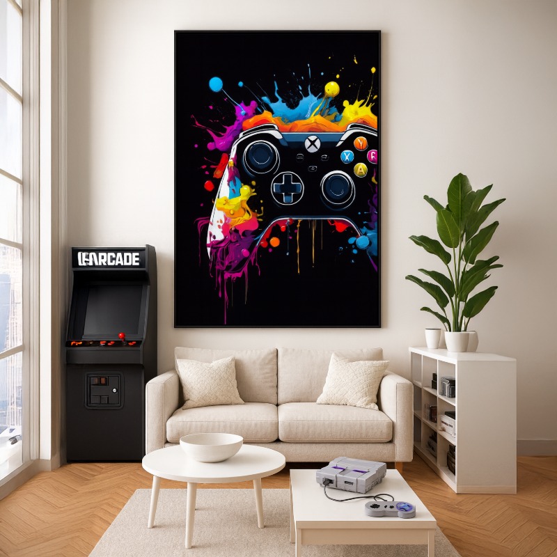 Quadro Canvas Gamer - Manete