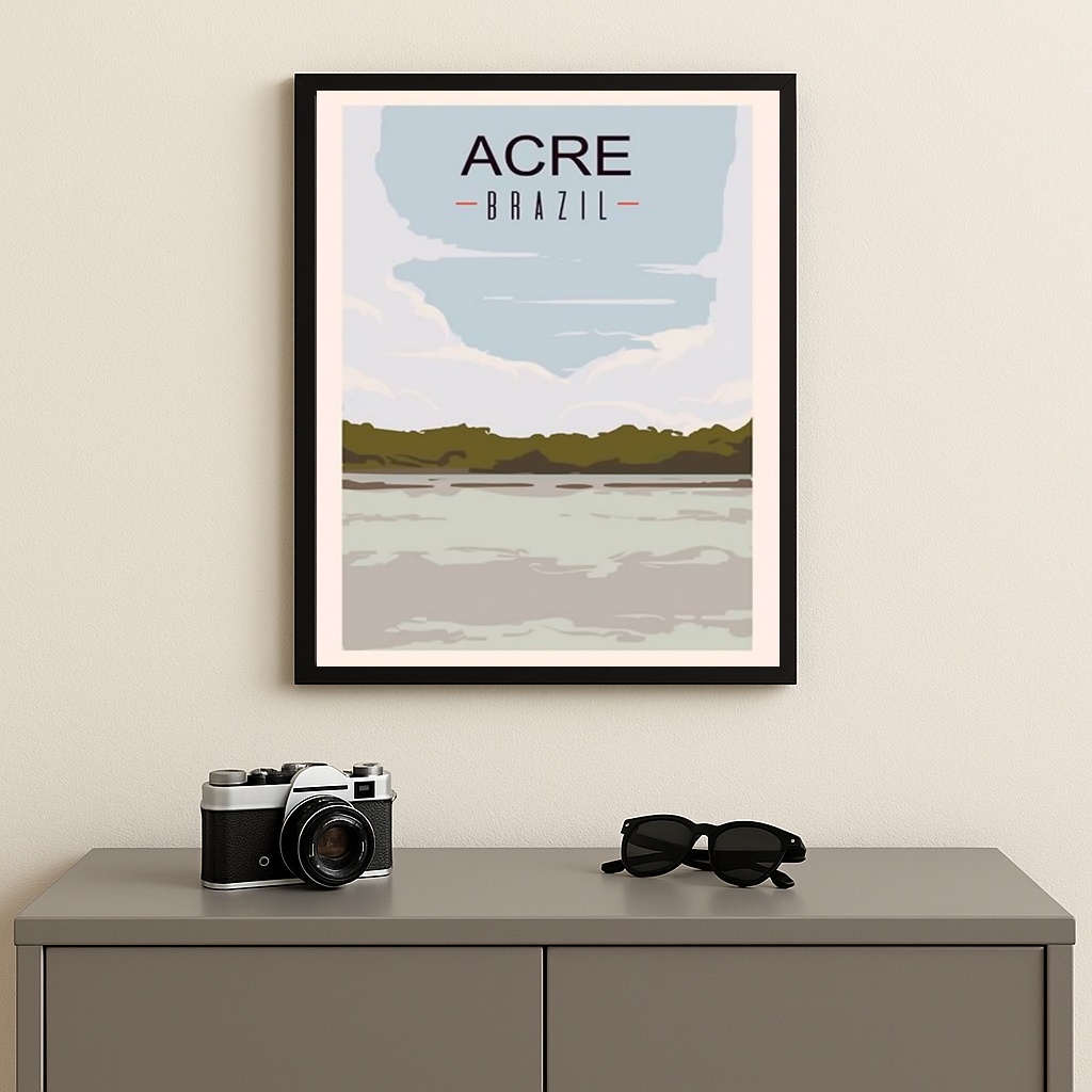 Quadro Decorativo Acre - Brasil