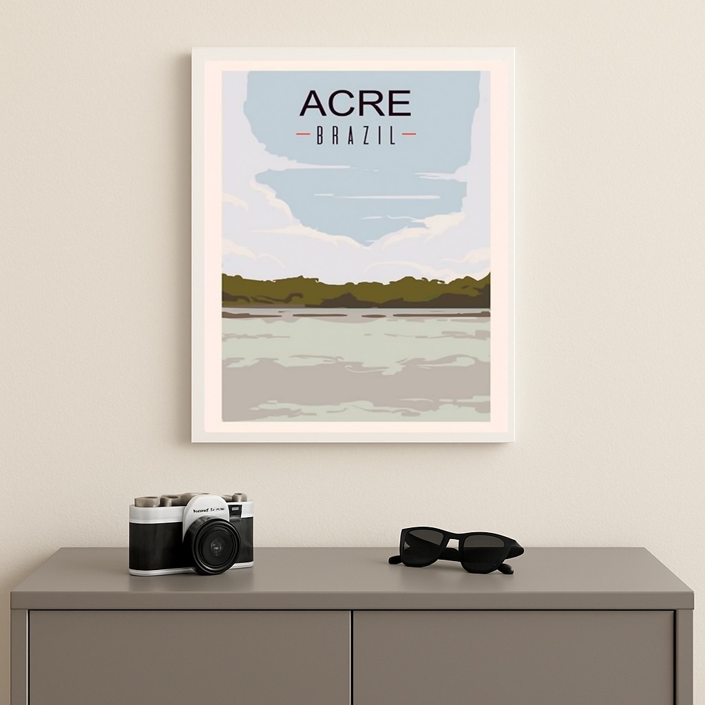 Quadro Decorativo Acre - Brasil