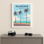 Quadro Decorativo Alagoas - Brasil