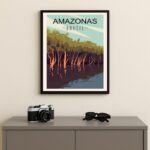 Quadro Decorativo Amazonas - Brasil