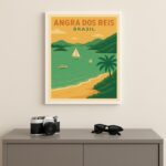 Quadro Decorativo Angra dos Reis - Brasil