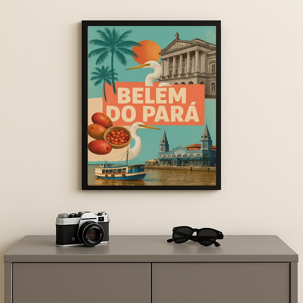 Quadro Decorativo Belém do Pará