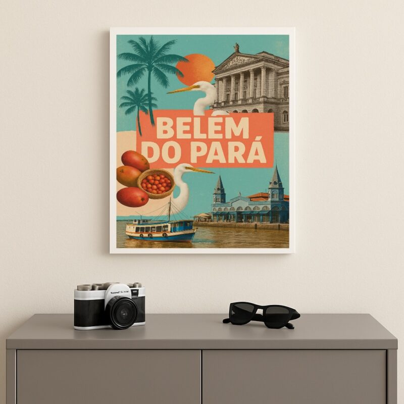 Quadro Decorativo Belém do Pará