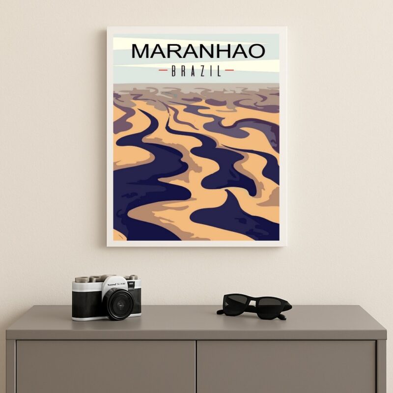 Quadro Decorativo Maranhão - Brasil