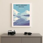 Quadro Decorativo Mato Grosso do Sul - Brasil