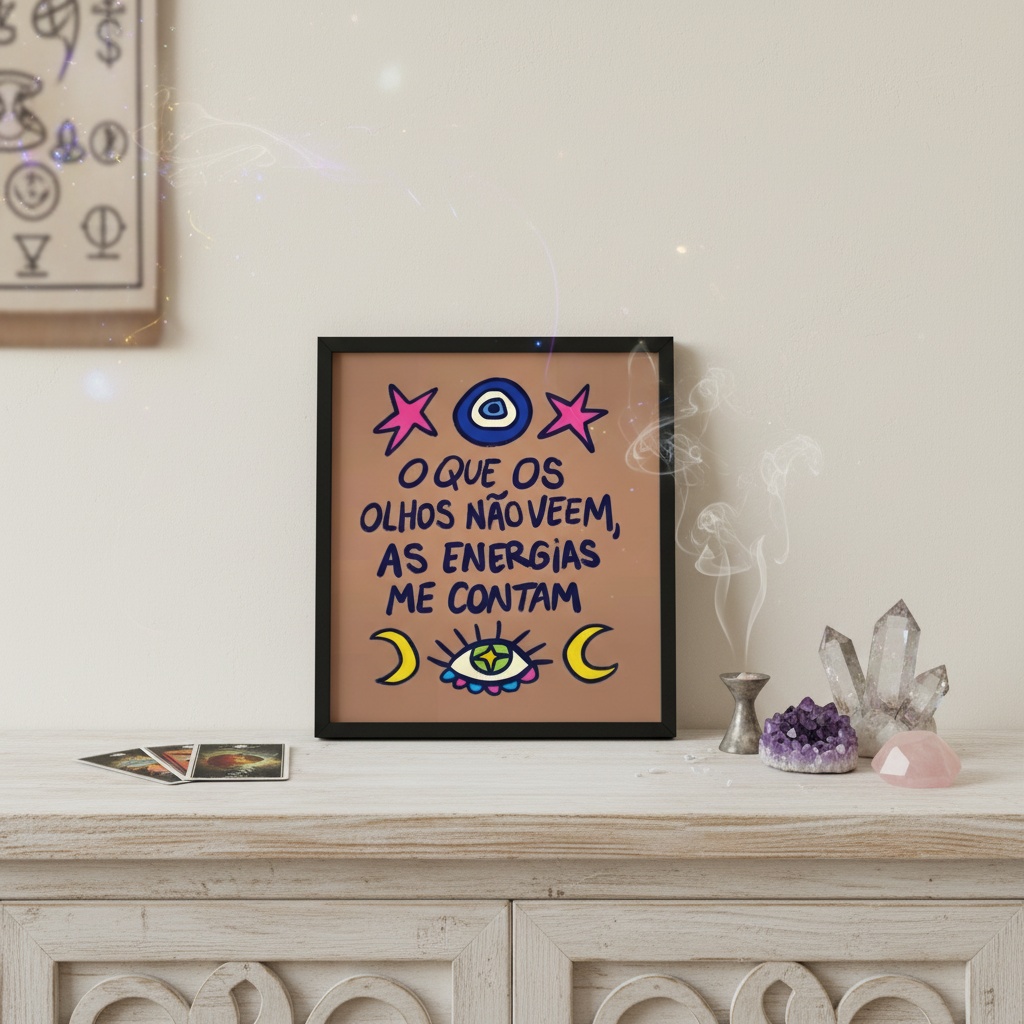 Quadro Decorativo Místico - Energia