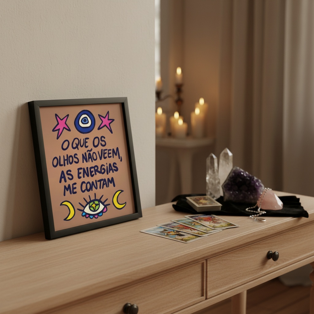 Quadro Decorativo Místico - Energia
