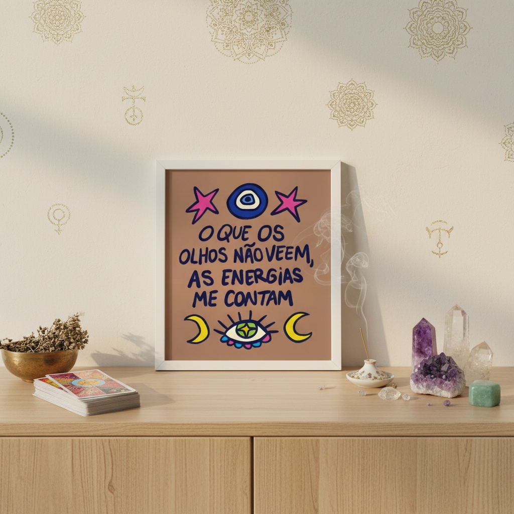 Quadro Decorativo Místico - Energia