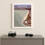 Quadro Decorativo Paraíba- Brasil