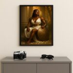 Quadro Decorativo Rainha Do Sabá