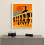 Quadro Decorativo Rio de Janeiro - Arcos da Lapa