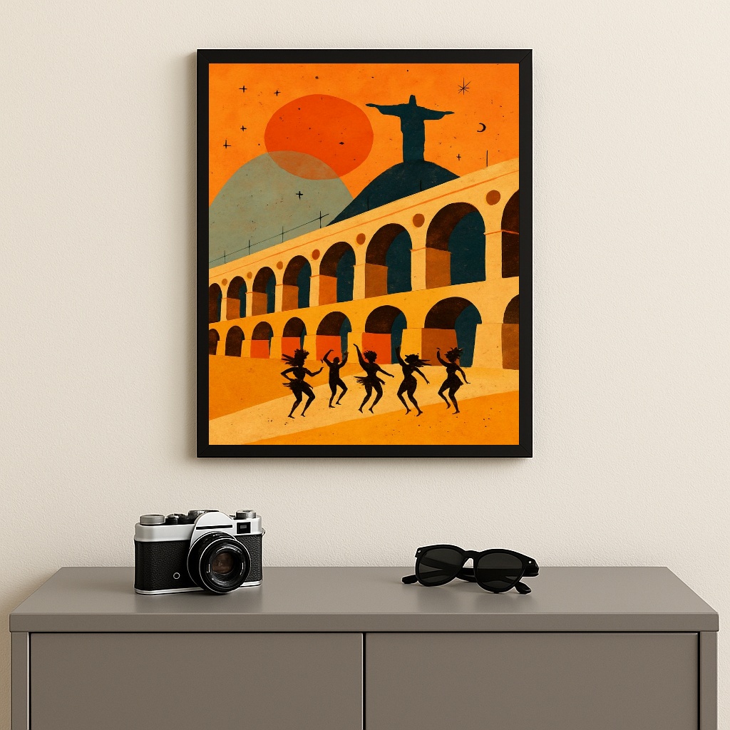 Quadro Decorativo Rio de Janeiro - Arcos da Lapa