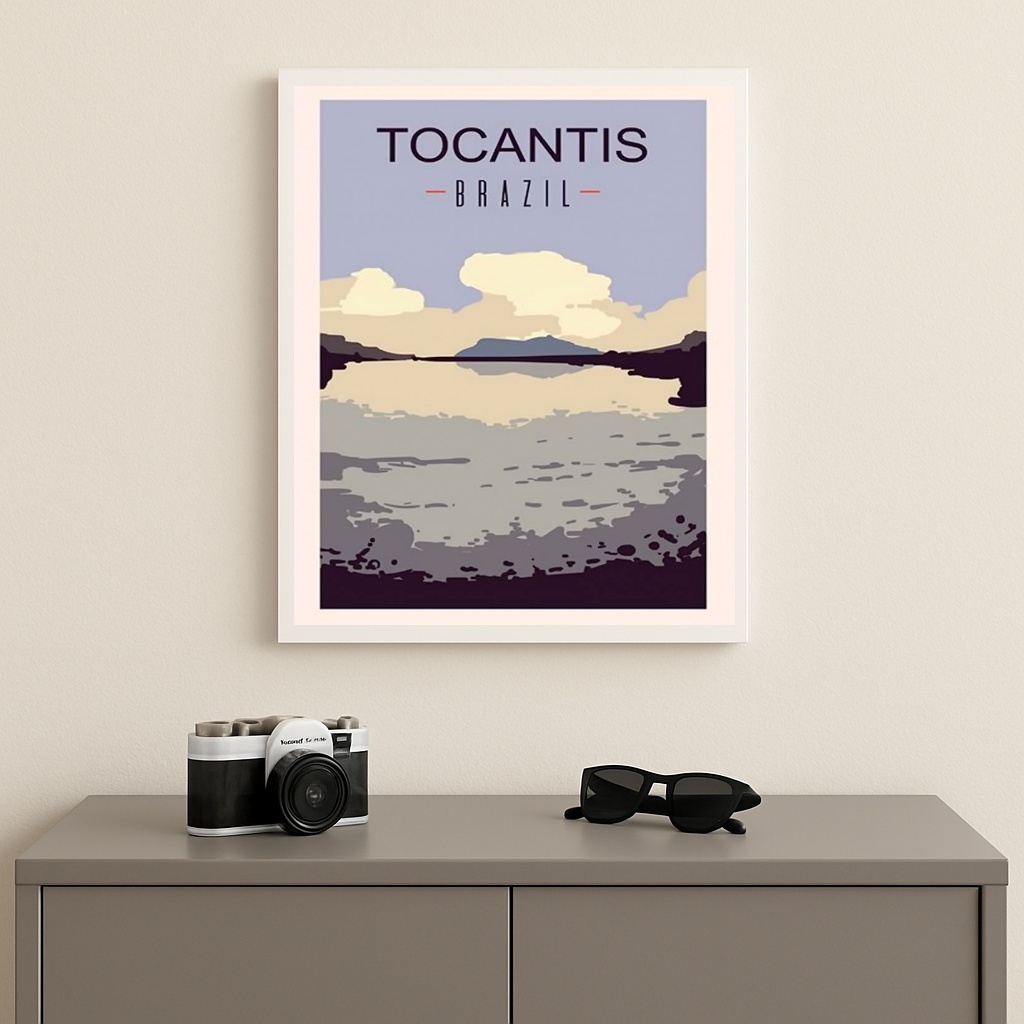 Quadro Decorativo Tocantins - Brasil