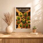 Quadro Decorativo Unidos Somos Girassois