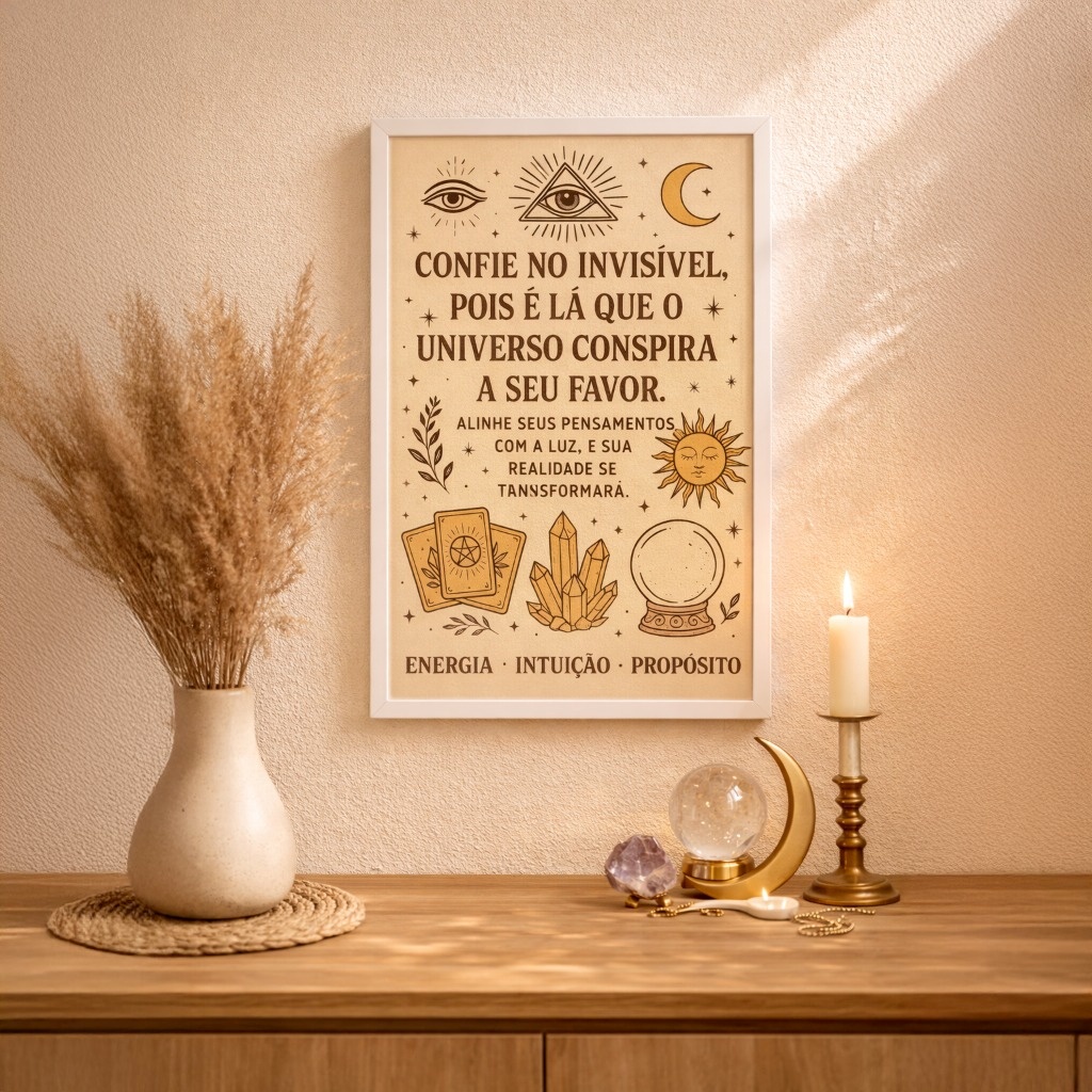 Quadro Lei da Atração - Energia do Universo